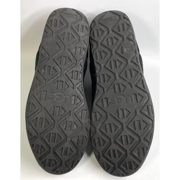 Ugg Men's 1017266 Hanz Black Ankle-High Suede Slipper Pull on 9M EUR 42 - Picture 9 of 10